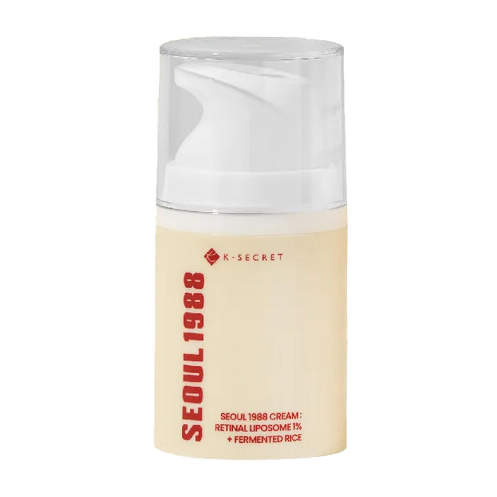 K-SECRET SEOUL 1988 Cream: Retinal Liposome 1% + Fermented Rice (50ml)