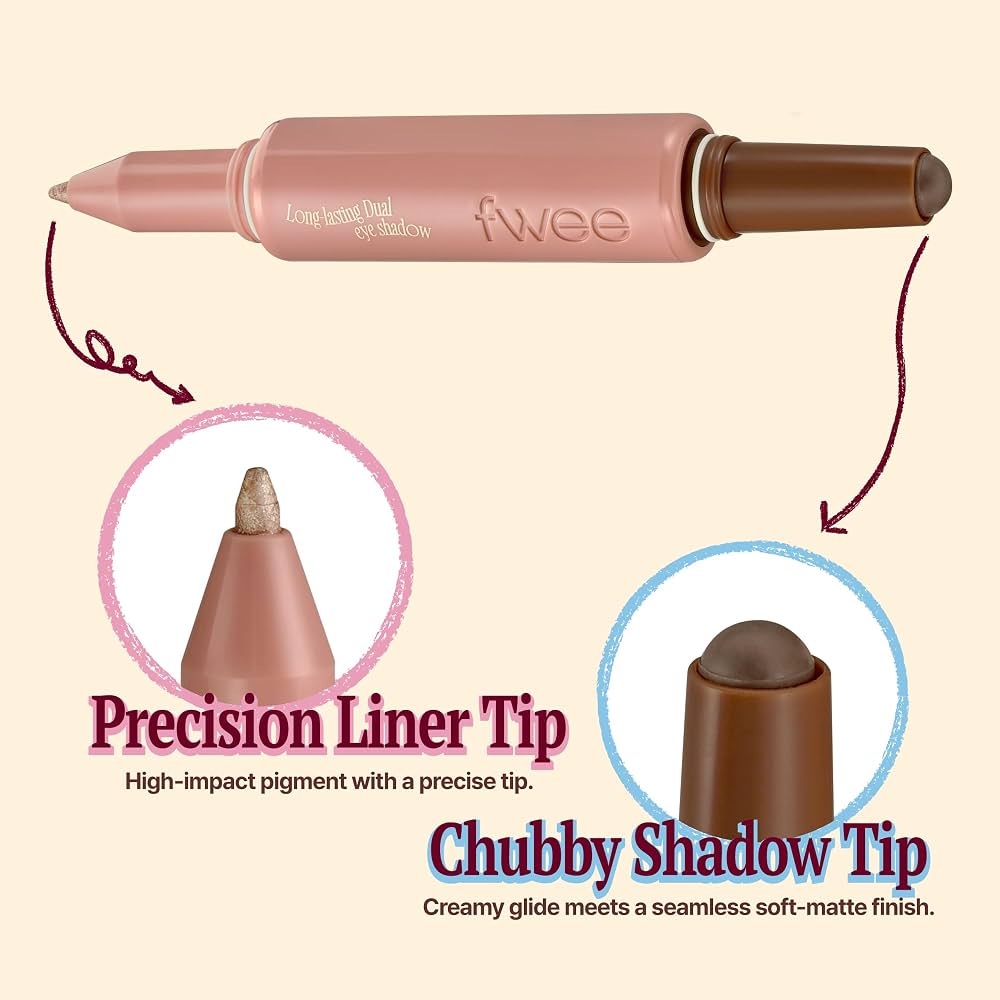 FWEE - Long-Lasting Dual Coloring Stick Eye Shadow 01 First Sight [1.2g]