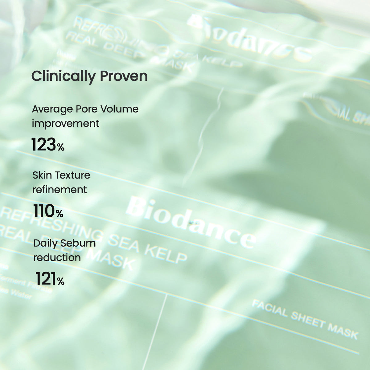 Biodance- Refreshing Sea Kelp Real Deep Mask [1ea]