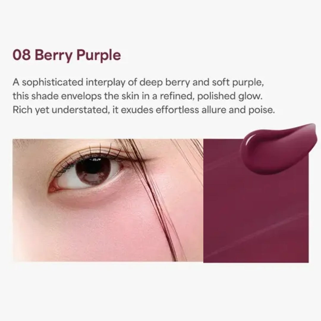 House of Hur - Moist Ampoule Blusher #08 Berry Purple [20ml]