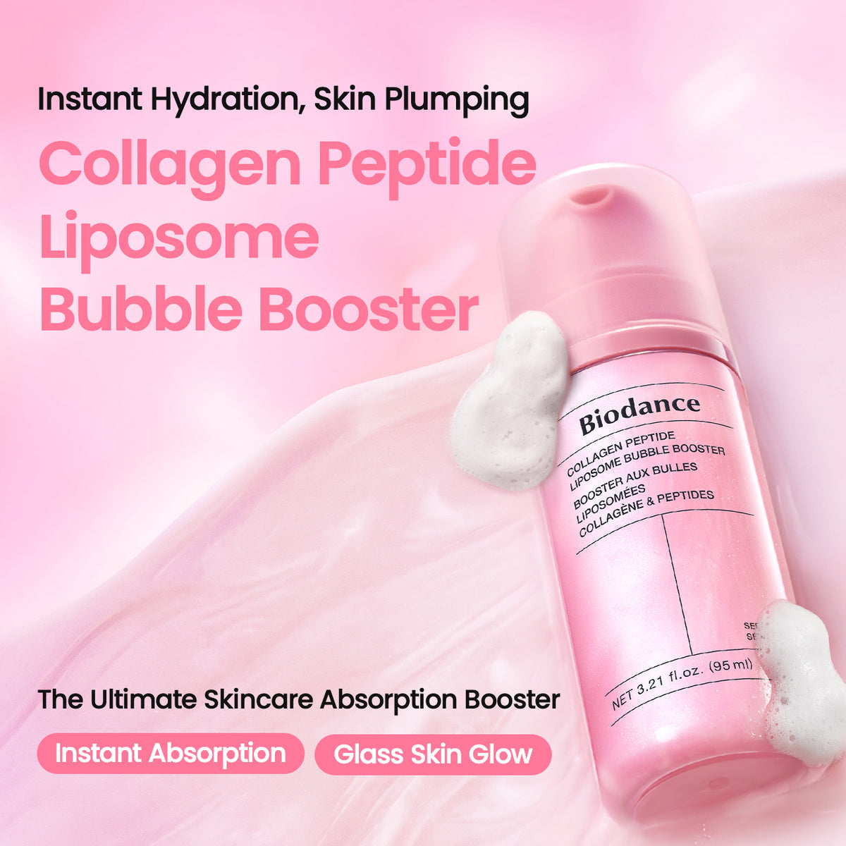 Biodance - Collagen Peptide Liposome Bubble Booster [95ml]