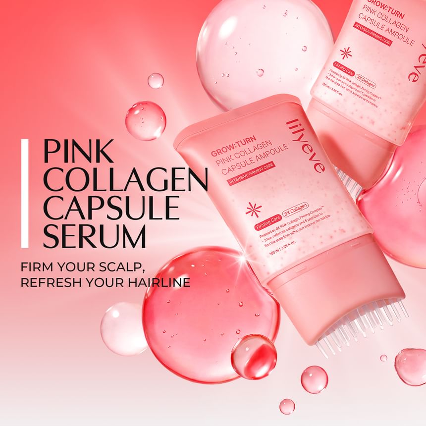 lilyeve - Grow:Turn Pink Collagen Capsule Ampoule [100ml]