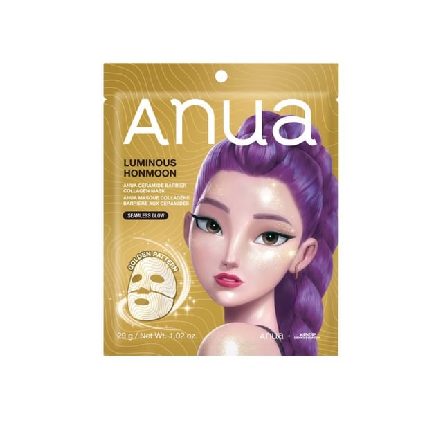 Anua - [KDH] Golden Pattern Ceramide Barrier Collagen Mask (1ea)