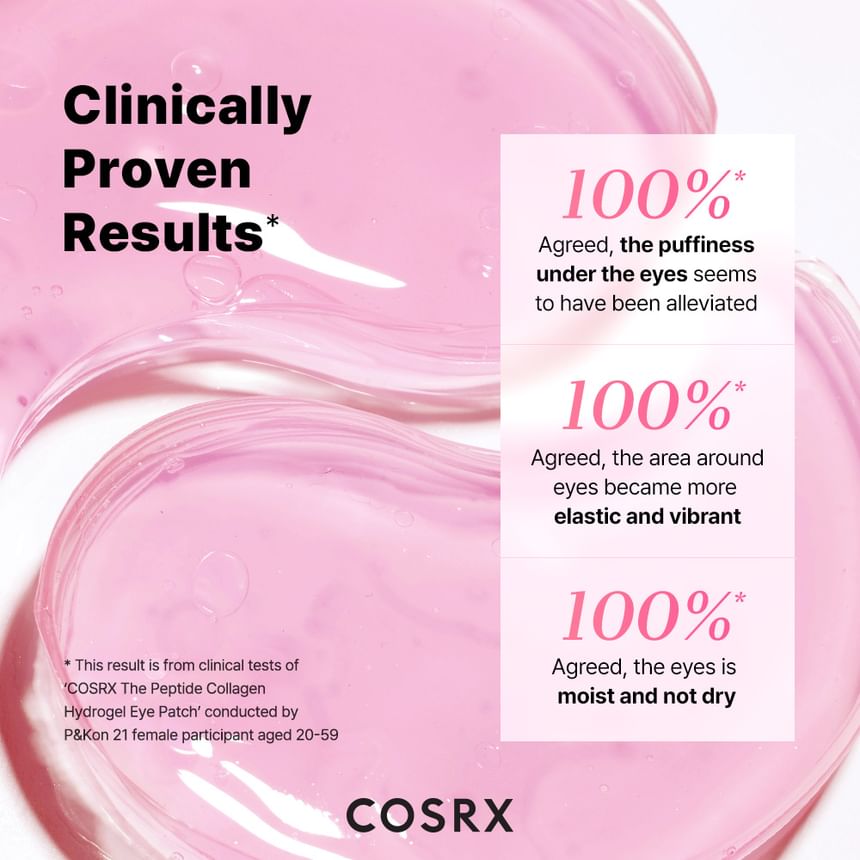 COSRX - The Peptide Collagen Hydrogel Eye Patch (60 Patches)