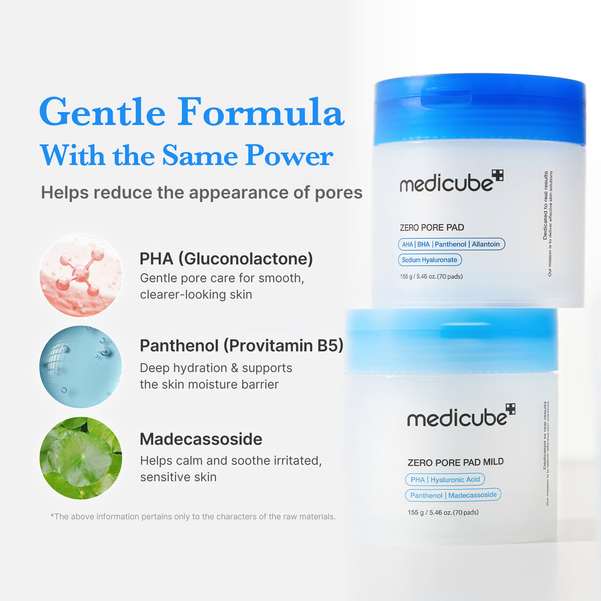 Medicube - Zero Pore Pad Mild [70pcs]