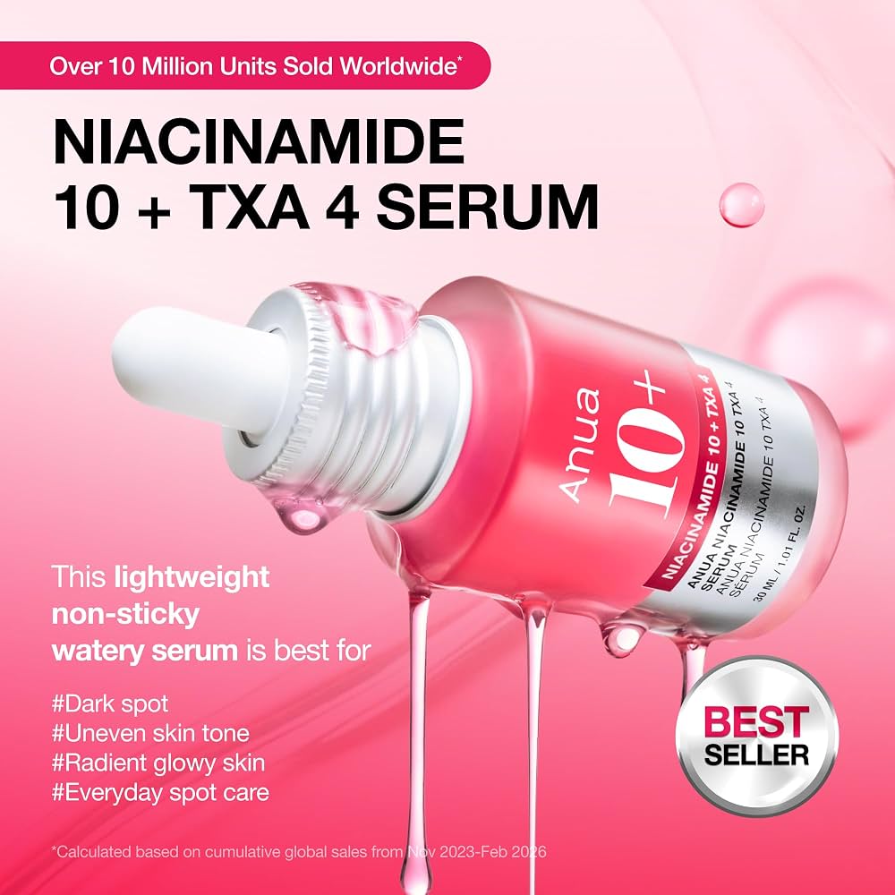Anua - Niacinamide 10% + TXA 4% Serum (30ml)