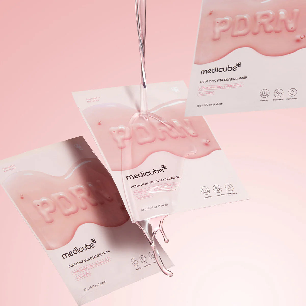 Medicube - PDRN Pink Vita Coating Mask (22g)(1EA )