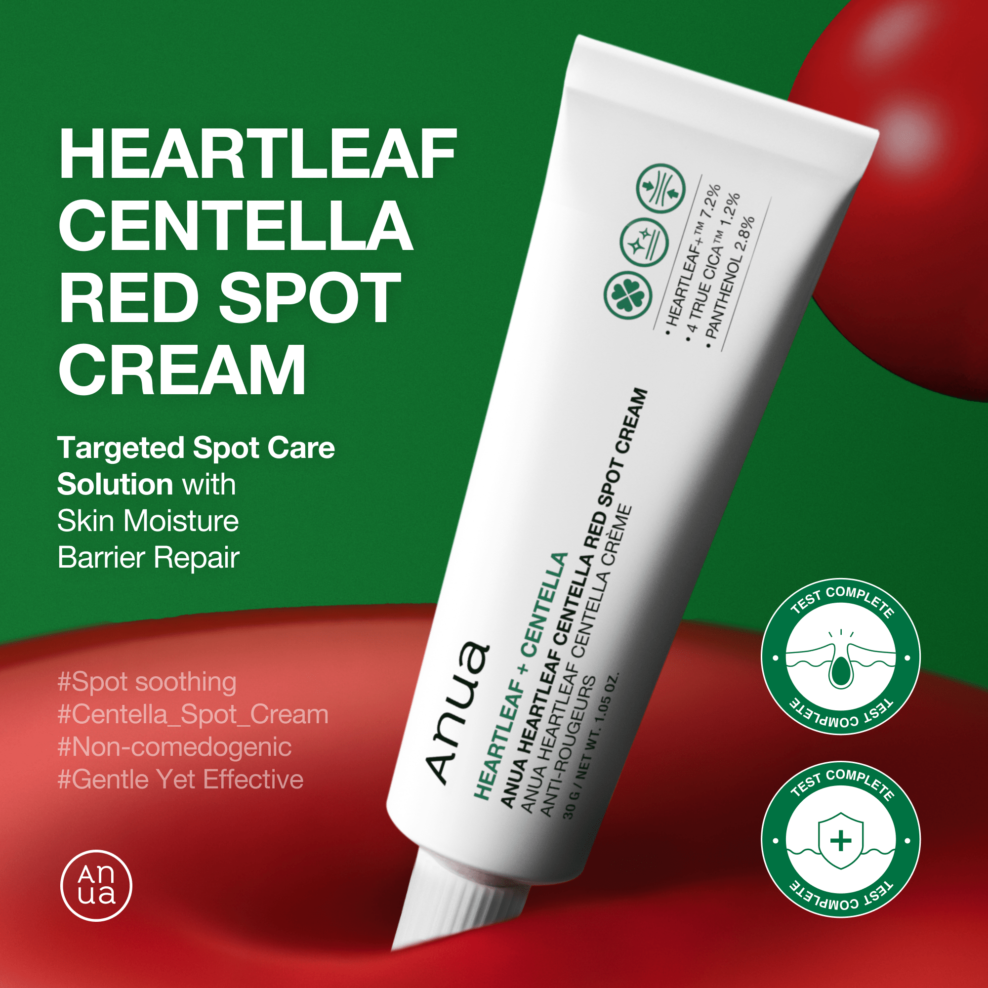 Anua - Heartleaf Centella Red Spot Cream [30ml]