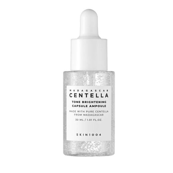 SKIN 1004 - أمبولة صغيرة لتفتيح لون البشرة من Madagascar Centella Tone [30 مل]