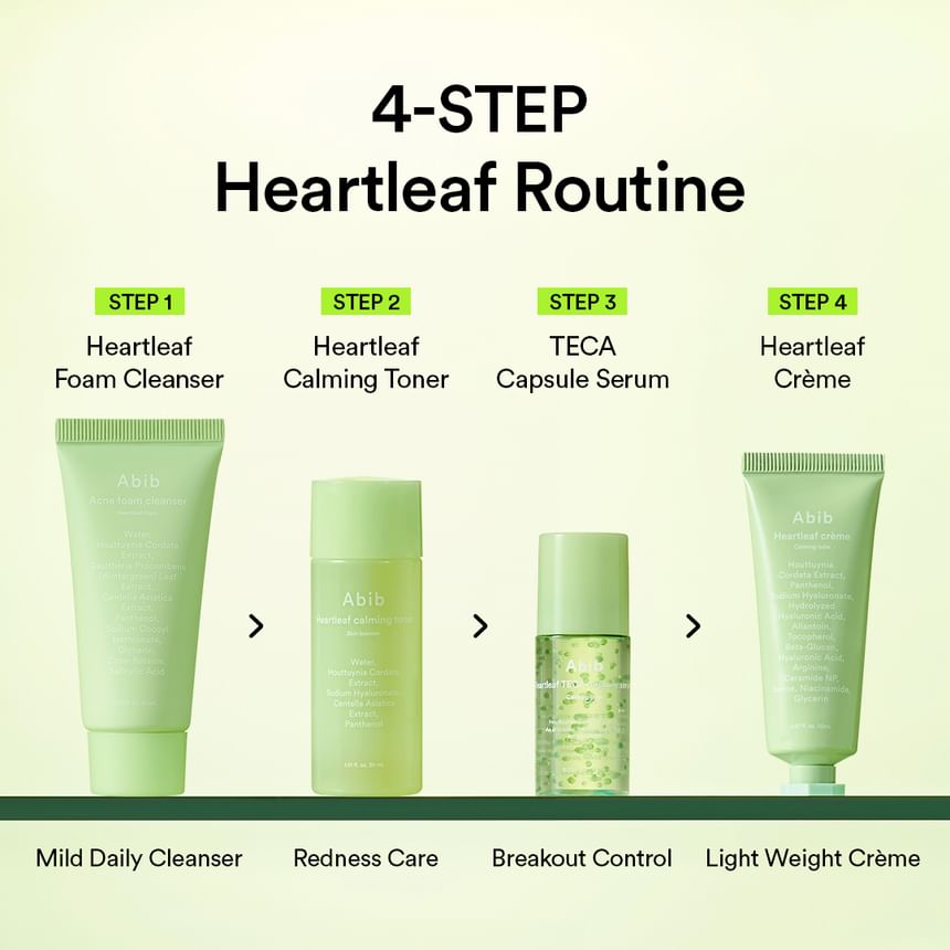 Abib - Heartleaf Calming Trial Kit [4 pcs]