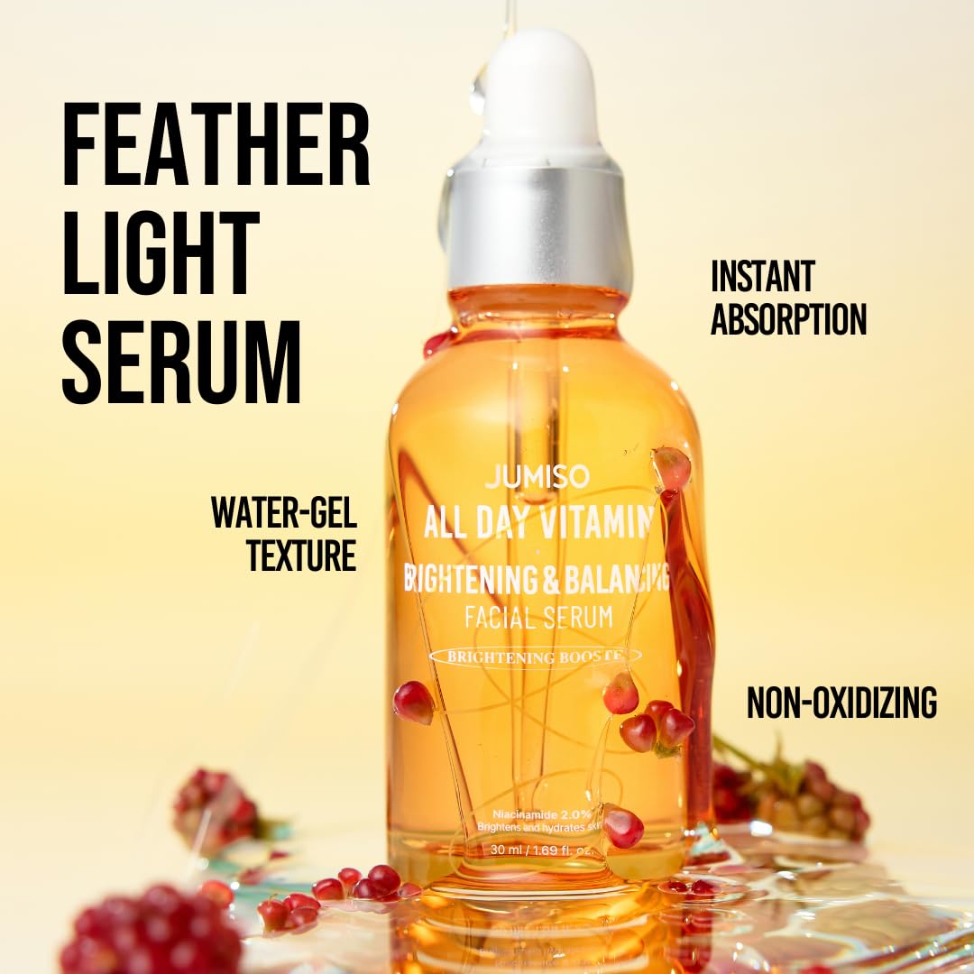 JUMISO - All Day Vitamin Brightening & Balancing Facial Serum (30ml)