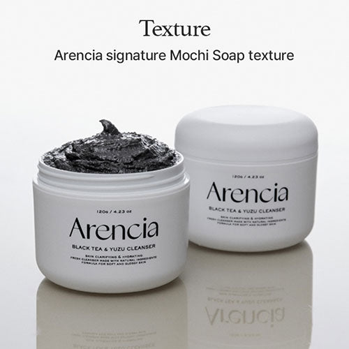 Arencia - Black Tea & Yuzu Rice Mochi Cleanser (120g)