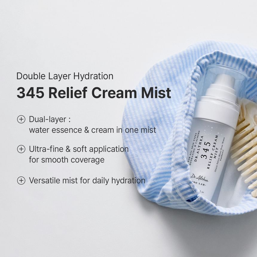 Dr.Althea - 345 Travel Set [Mist 60ml + Serum 15ml + Cream 15ml]