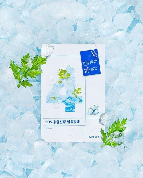 Numbuzin - No.4 Icy Soothing Sheet Mask (1ea)