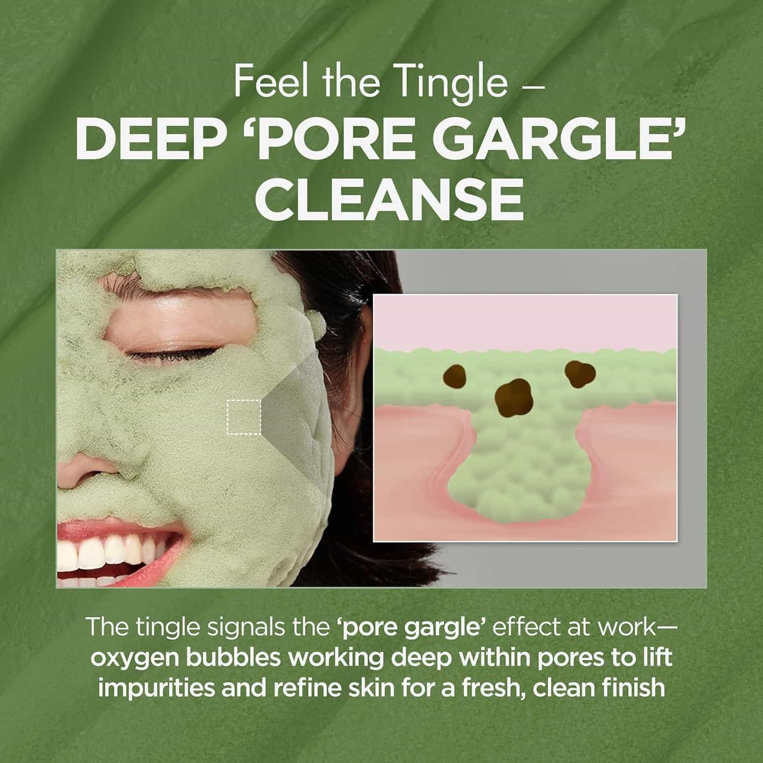 P.CALM - Holy Basil Bubble Deep Mask [90g]