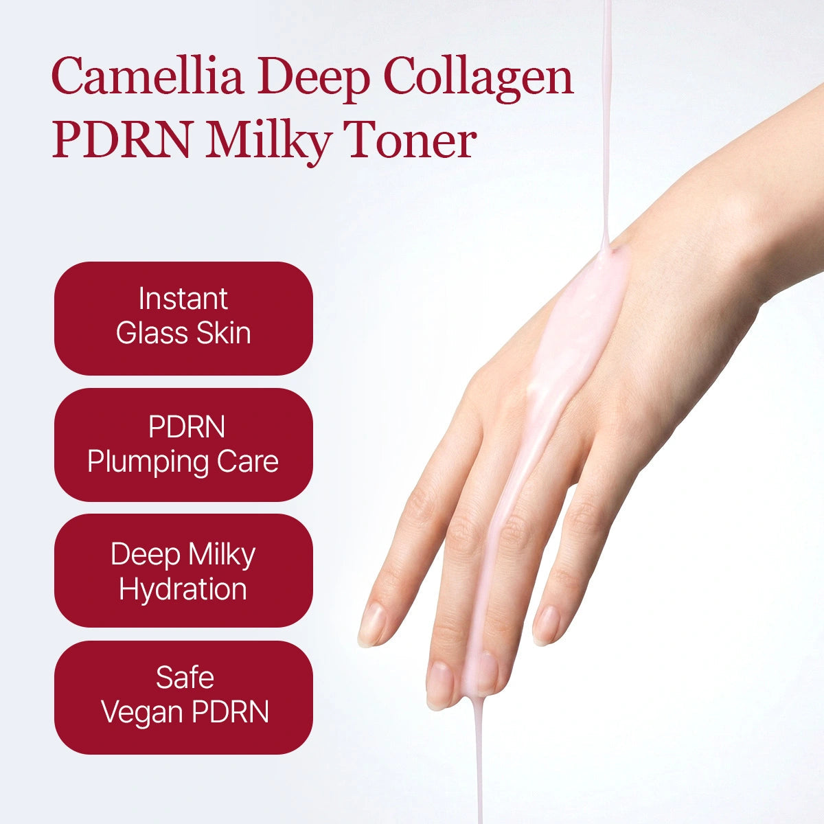 Round Lab - Camellia Deep Collagen Milky PDRN Toner [150ml]