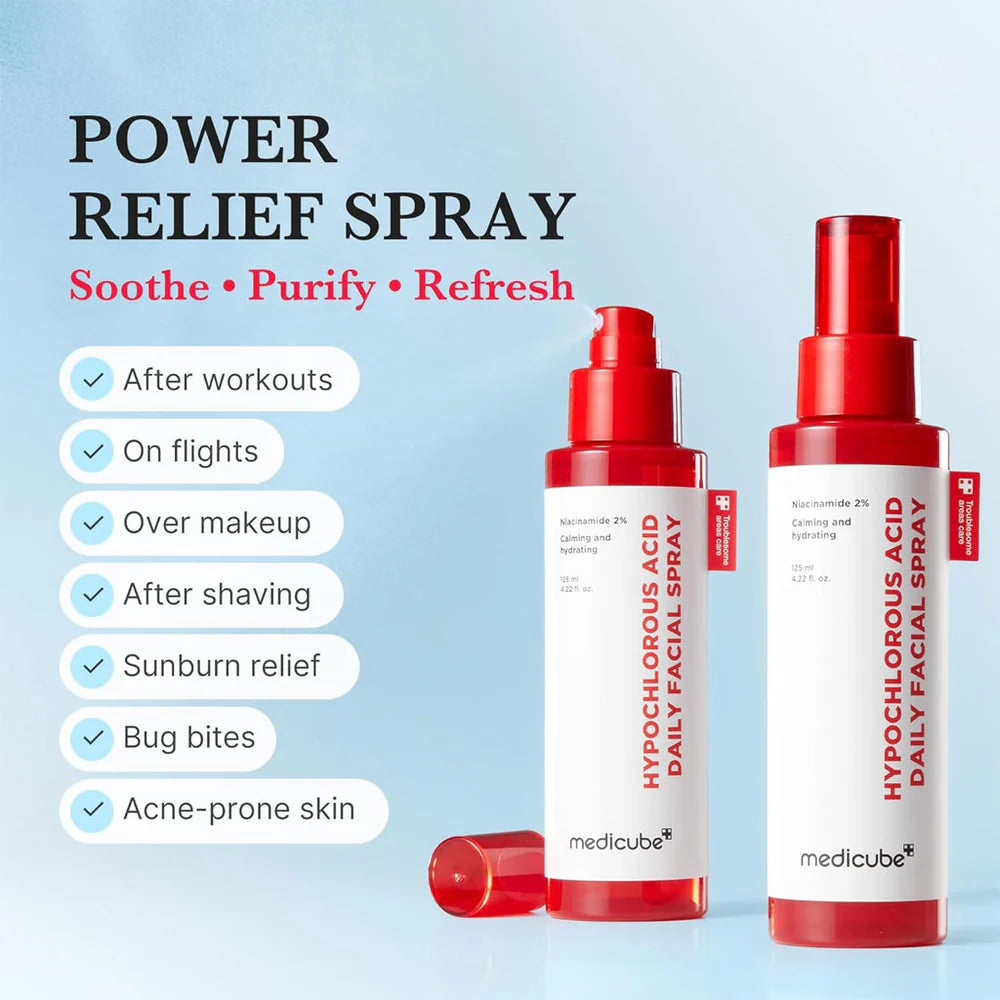 Medicube - Hypochlorous Acid Daily Facial Spray [125ml]