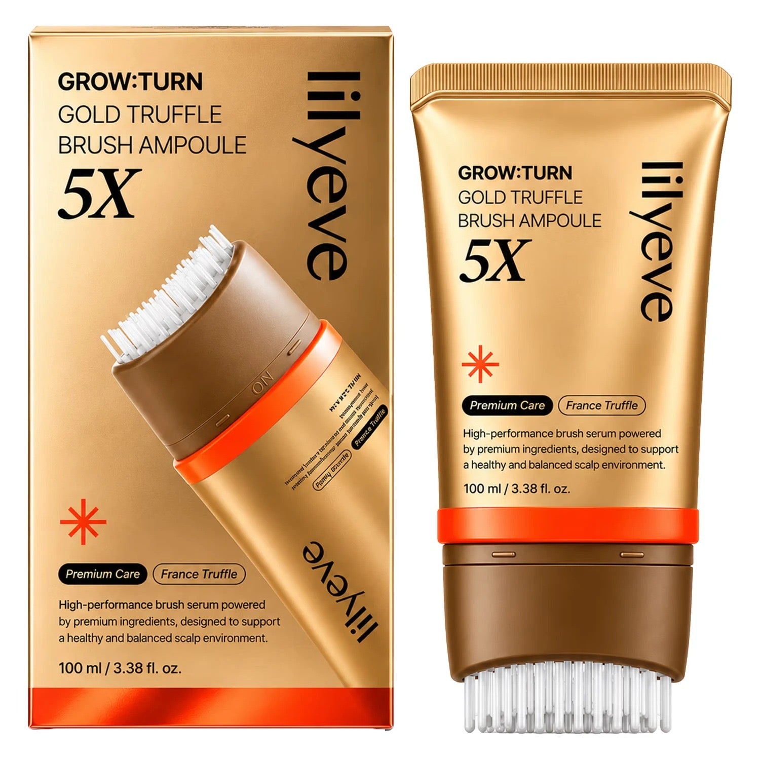 lilyeve - Gold Truffle Brush Ampoule 5X [100ml]