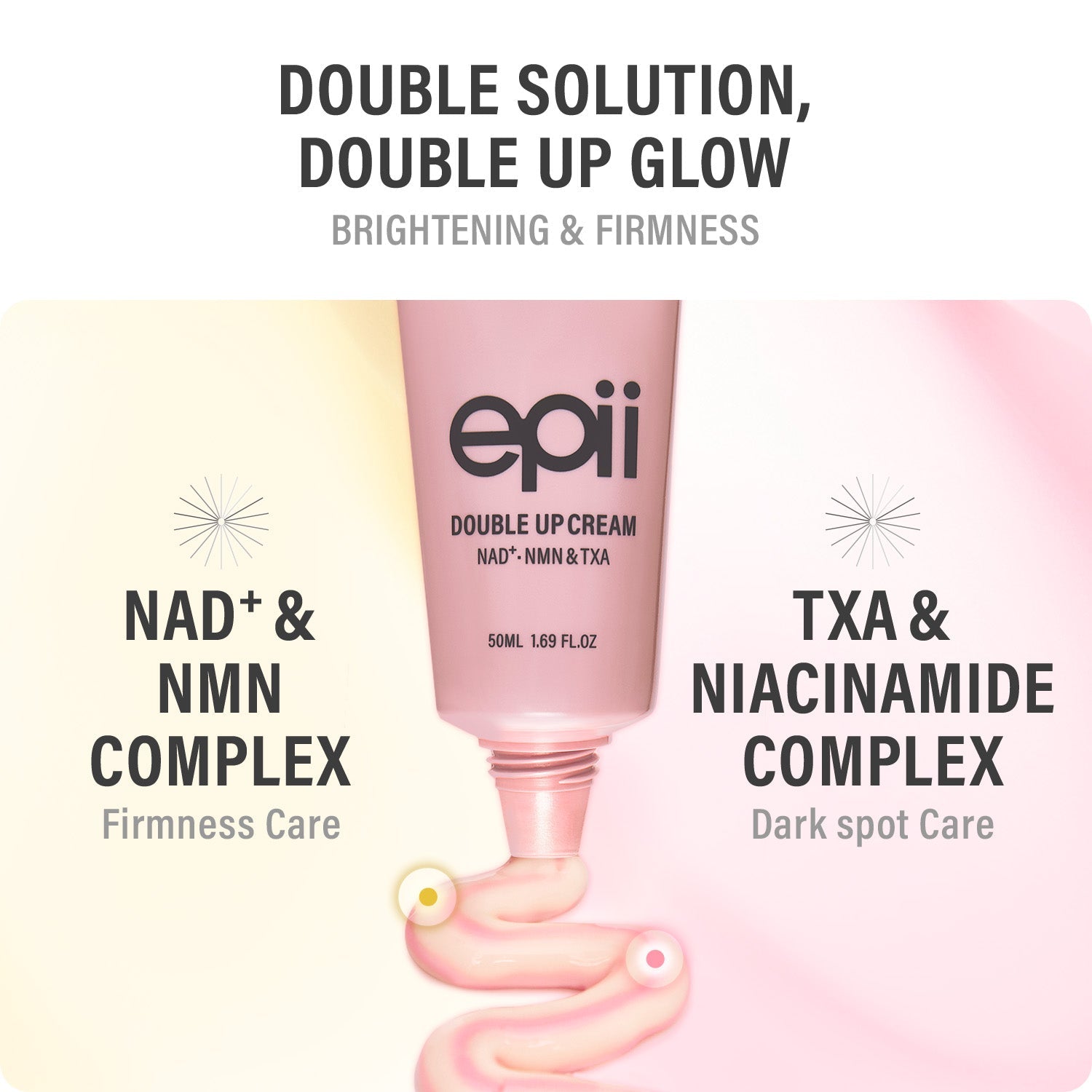 epii - Double Up Cream NAD+ NMN & TXA (50ml)