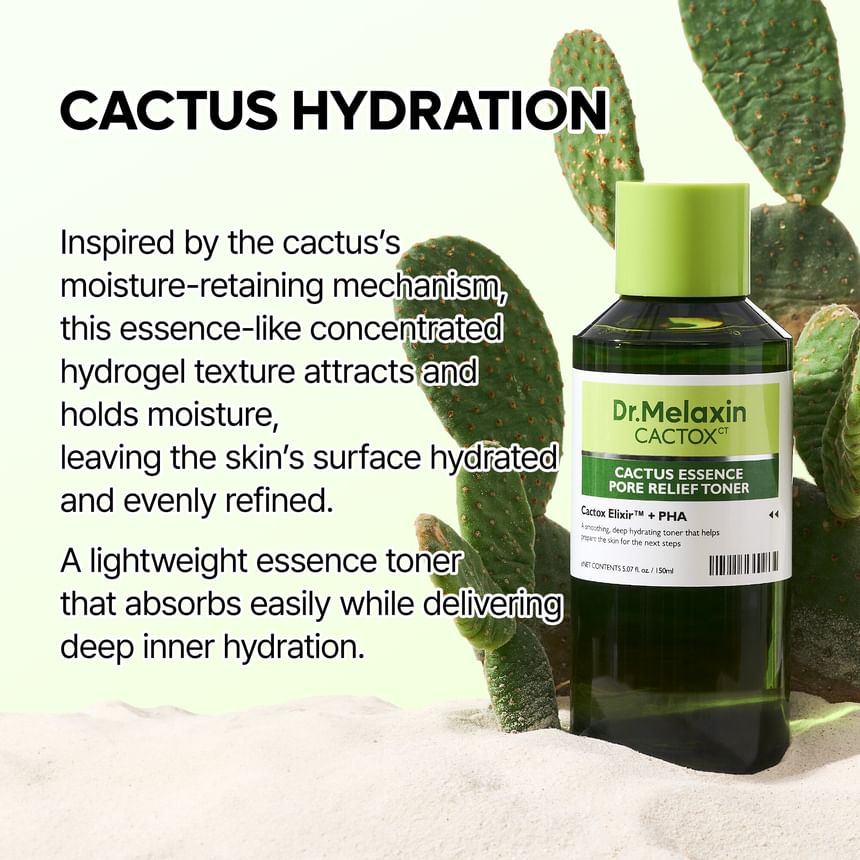 Dr.Melaxin - Cactox Cactus Essence Pore Relief Toner [150ml]