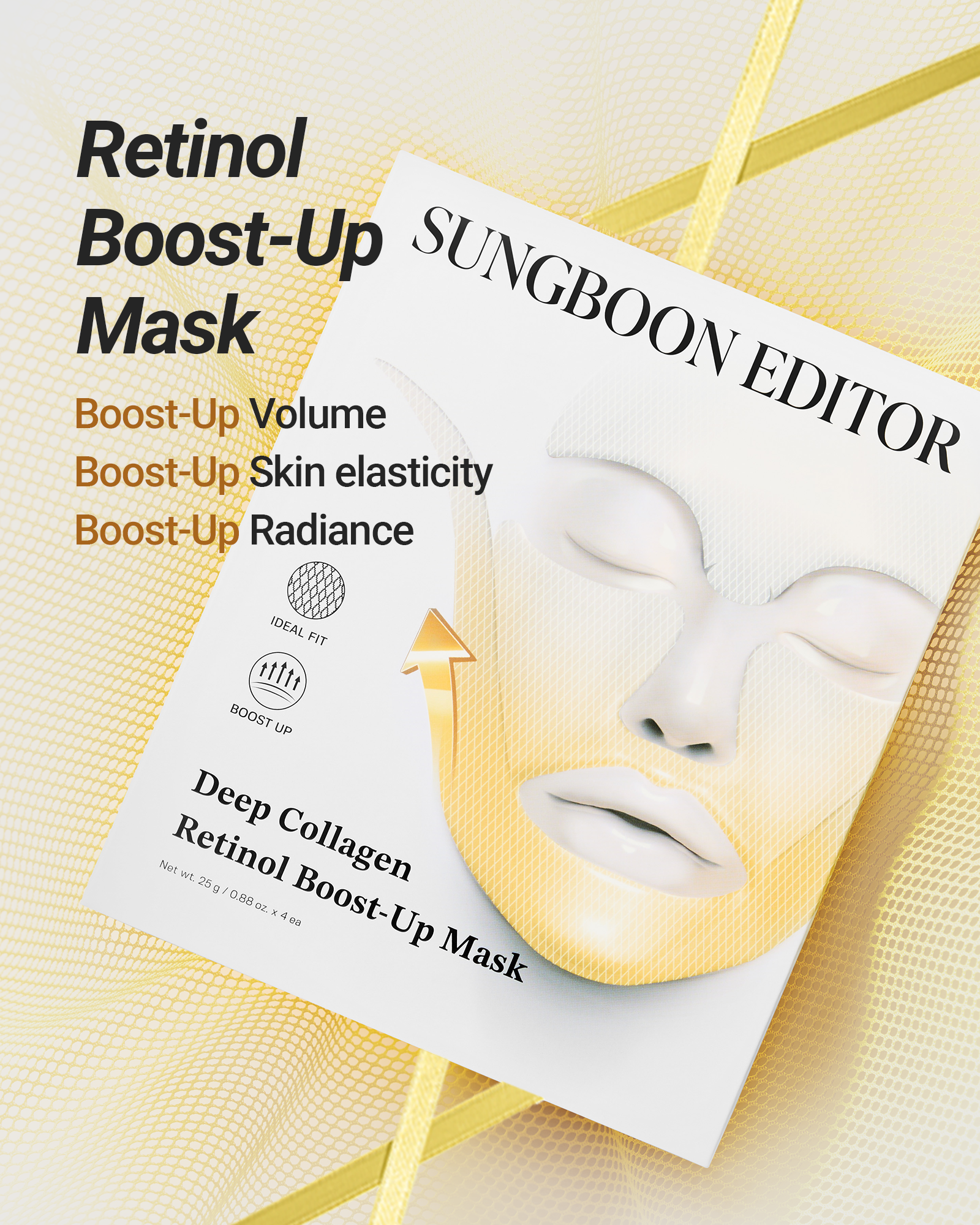 Sungboon Editor - Deep Collagen Retinol Boost Up Mask [1EA]