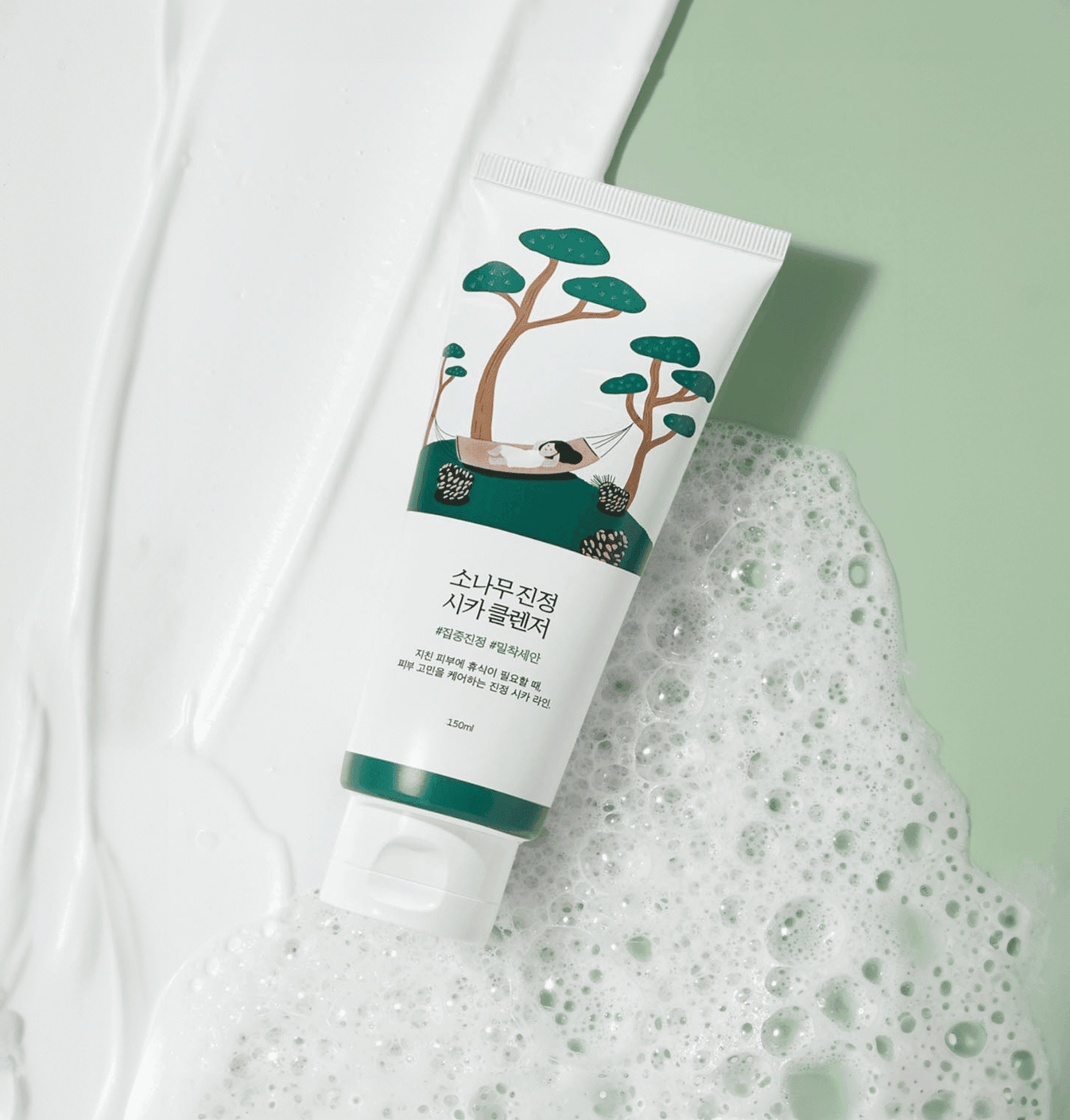Round Lab - Pine Calming Cica Cleanser [150ml]