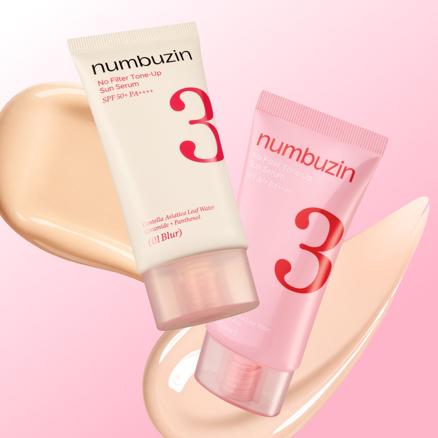 Numbuzin - No.3 No Filter Tone-Up Sun Serum [#01 Blur]