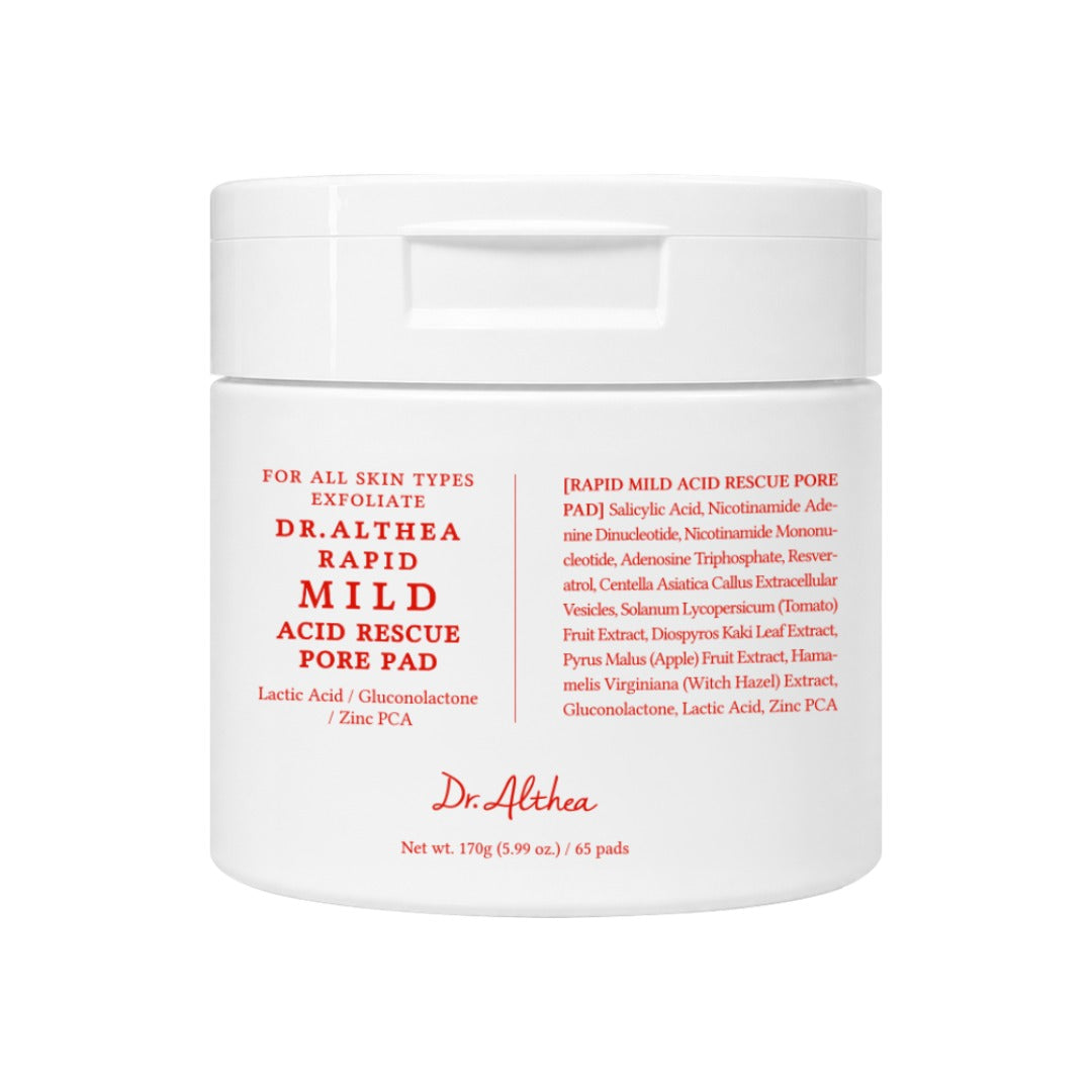 Dr.Althea - Rapid Mild Acid Rescue Pore Pad [65 pads]