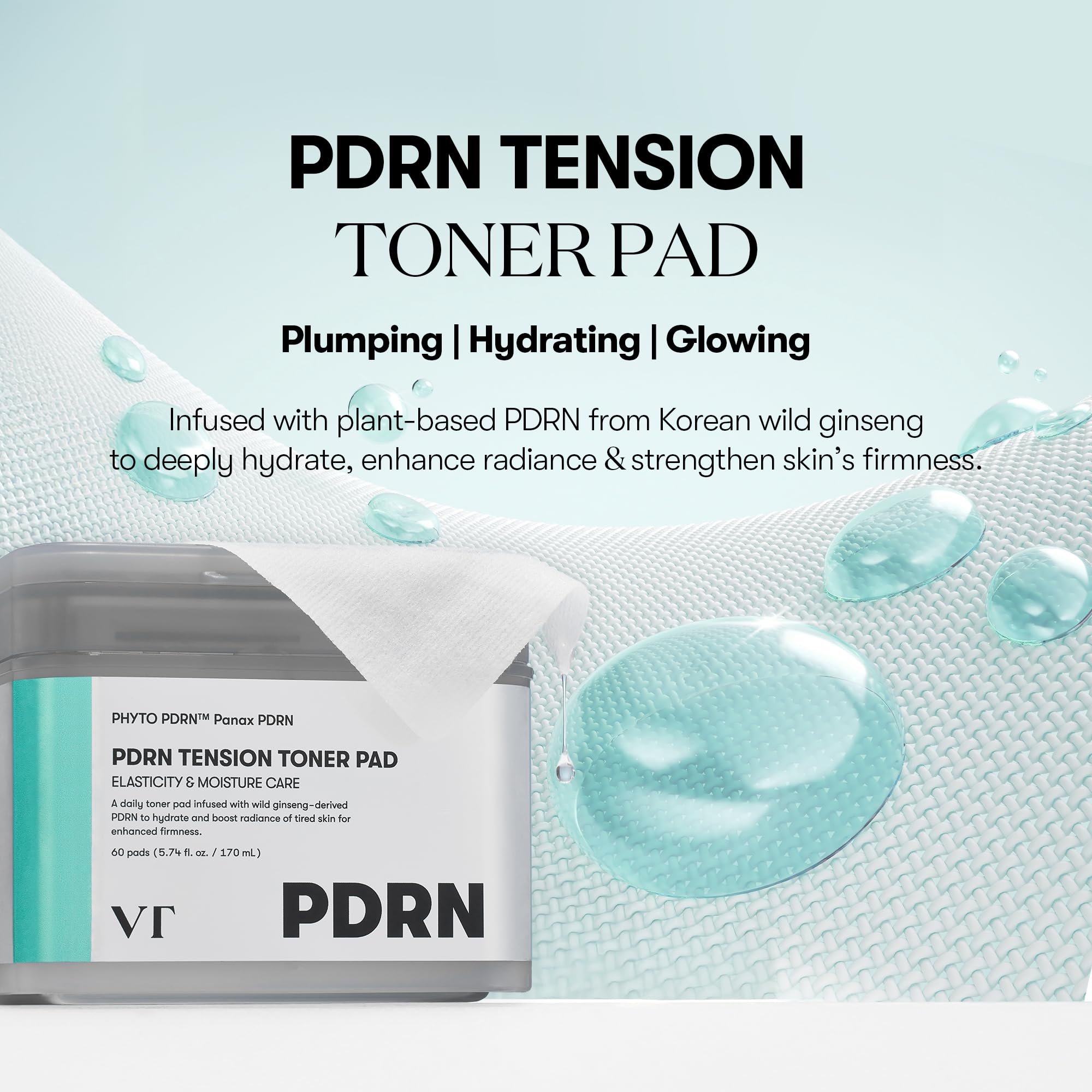 VT - PDRN Tension Toner Pad [60 pads]