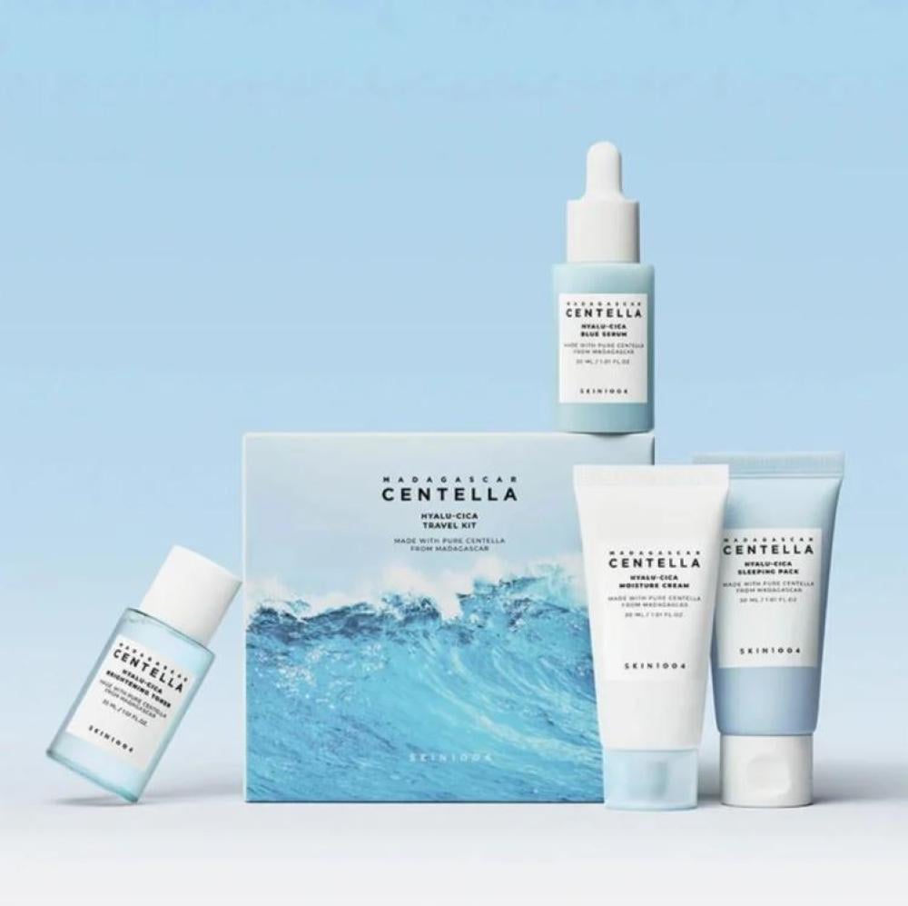 SKIN1004 - Madagascar Centella Hyalu-Cica Travel Kit [4pcs]