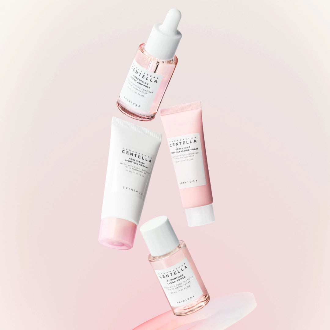 SKIN1004 - Madagascar Centella Poremizing Travel Kit [4pcs]