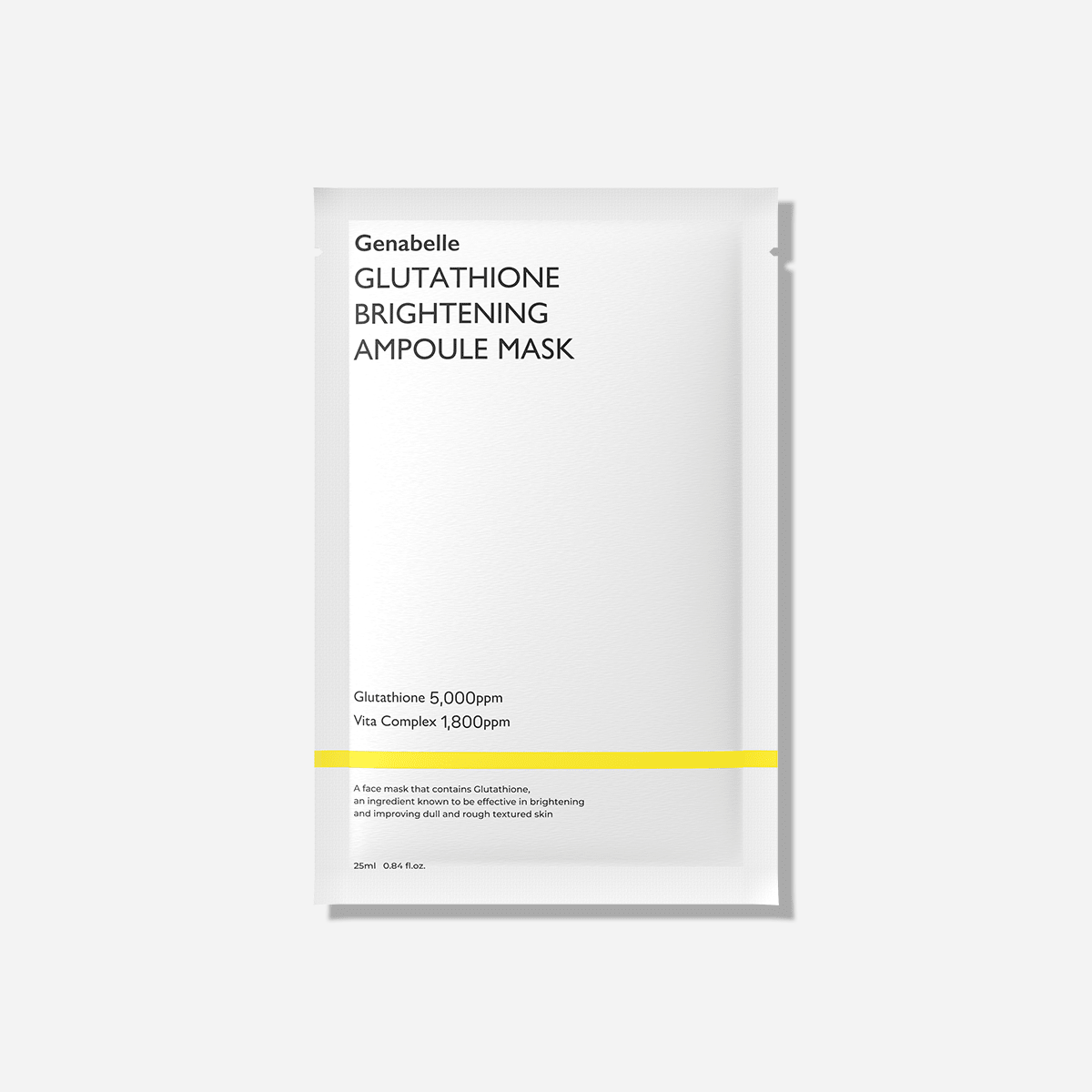 Genabelle - Glutathione Brightening Ampoule Mask (25ml) (1EA)