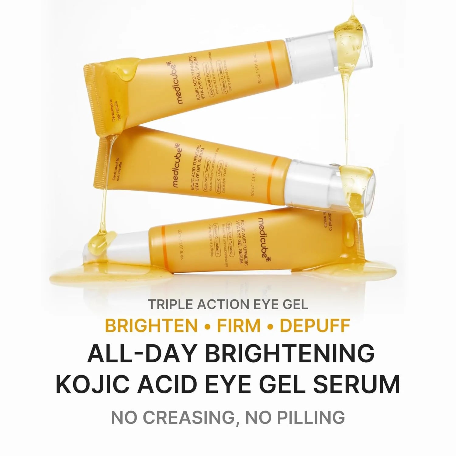 Medicube - Kojic Acid Turmeric Vita Eye Gel Serum (30ml)
