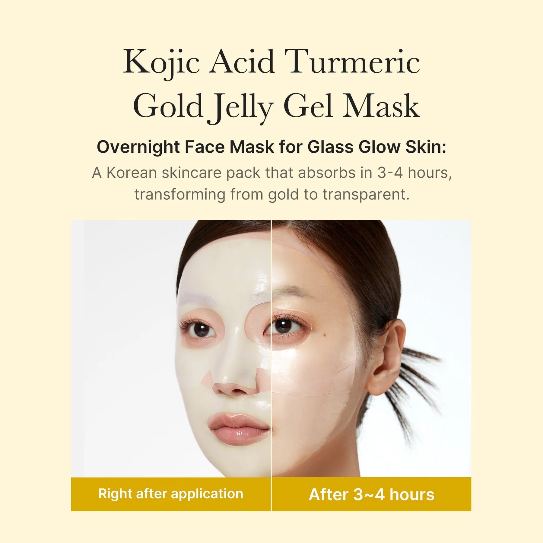 Medicube - Kojic Acid Turmeric Brightening Gel Mask (4EA)