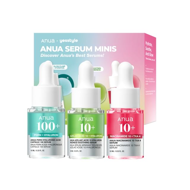 Anua -  Serum Mini Trio Set (3pcs)