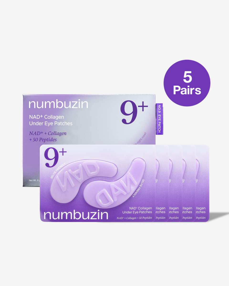 Numbuzin - No.9 NAD Collagen Under Eye Patches [5 Pairs]