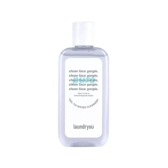 Laundryou - Clean Face Gargle Gel-to-Water Cleanser Pure [160ml]