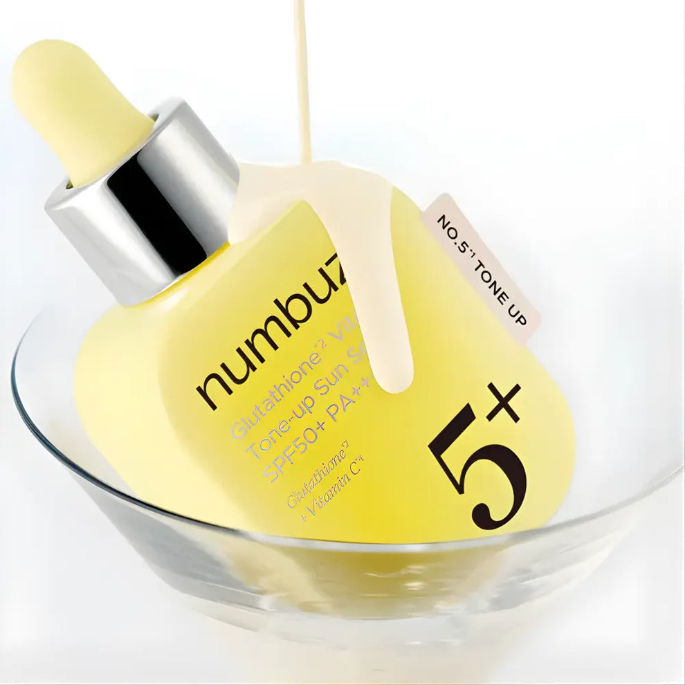 ⁠Numbuzin - No.5 Glutathione Vitamin Tone-up Sun Serum (30ml)