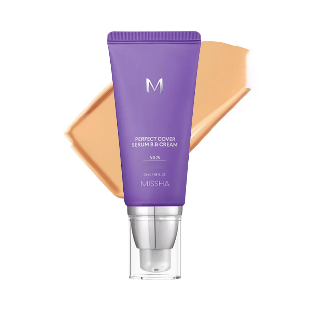 Missha - M Perfect Cover Serum B.B Cream #25 Warm Beige (50ml)