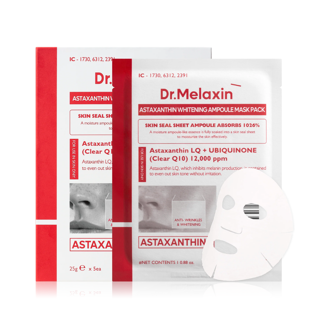 Dr.Melaxin - TX-Astaxanthin Brightening Serum Mask (1ea)