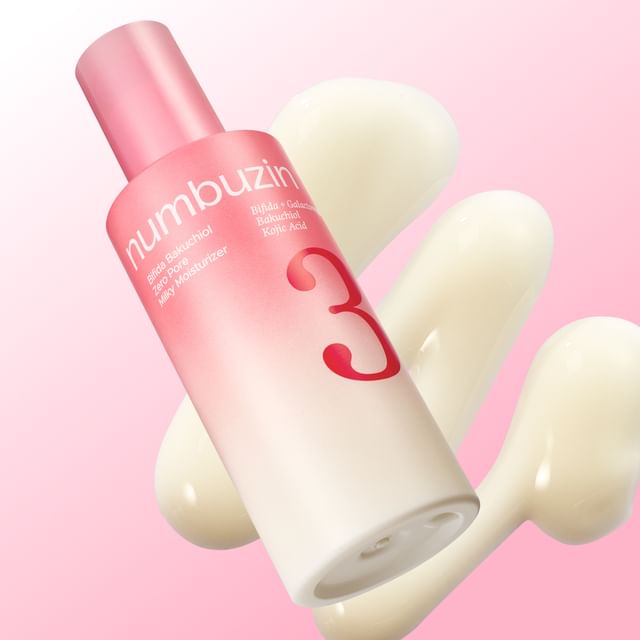 Numbuzin - No.3 Bifida Bakuchiol Zero Pore Milky Moisturizer [150ml]