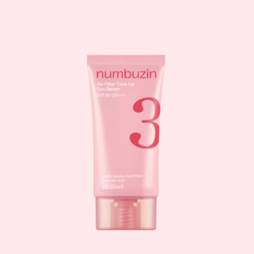 Numbuzin - No.3 No Filter Tone-Up Sun Serum [#02 Glow]