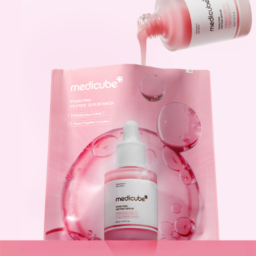 Medicube - PDRN Pink Peptide Serum Mask [1ea]