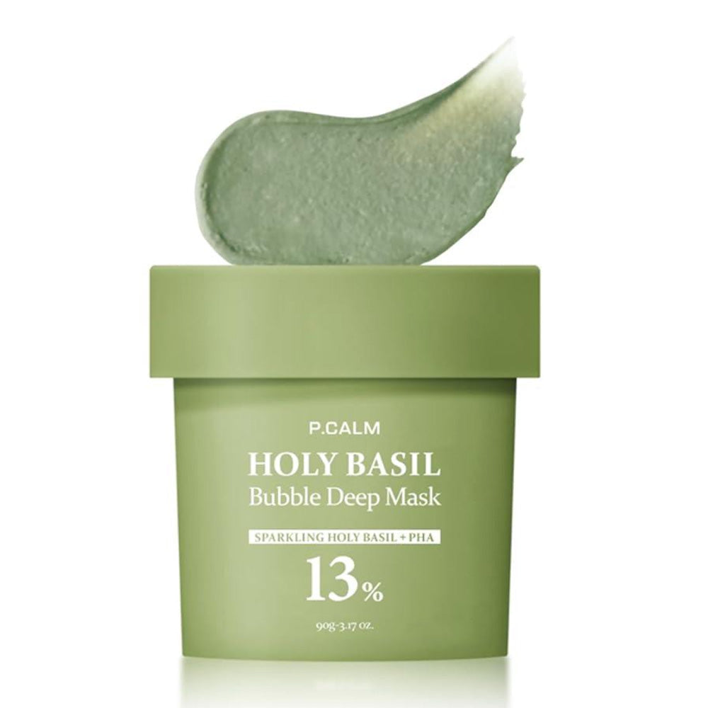 P.CALM - Holy Basil Bubble Deep Mask [90g]