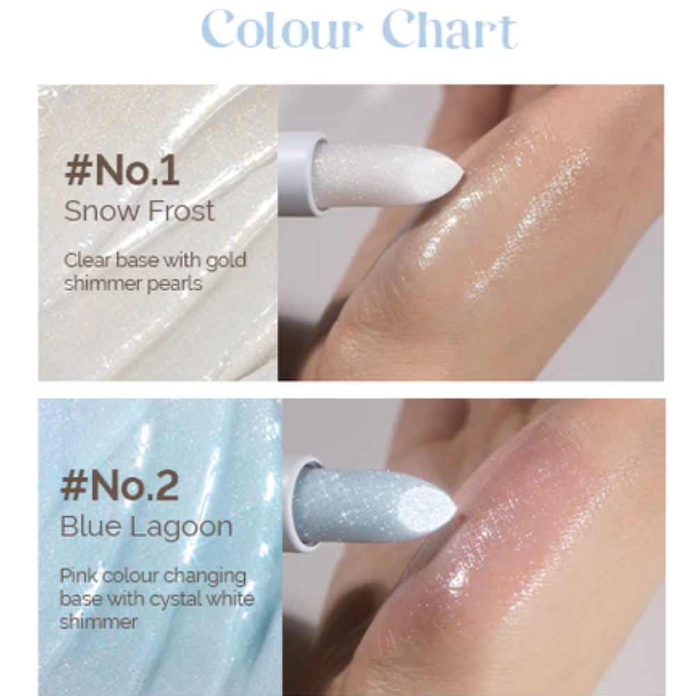 Unleashia - Glacier Vegan Lip Balm - N°1 Snow Frost (3.3g)