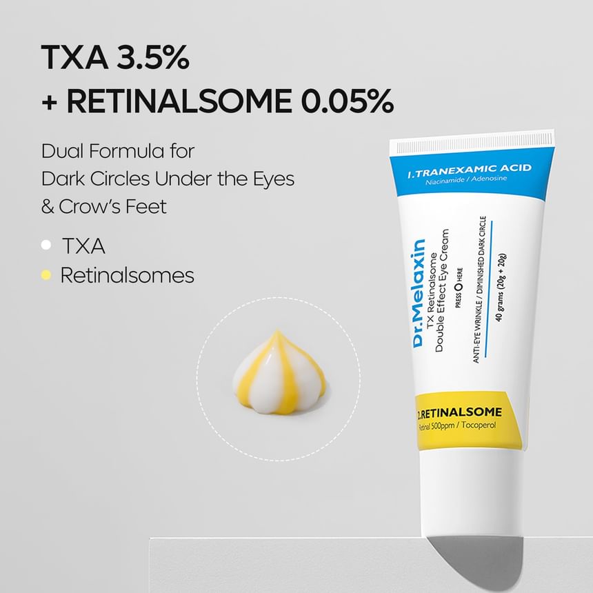 Dr.Melaxin - TX Retinalsome Double Effect Eye Cream [40g]