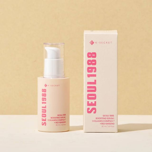 KSECRET - SEOUL 1988 Boosting Serum: Collagen Complex 7 + Red Ginseng [30ml]
