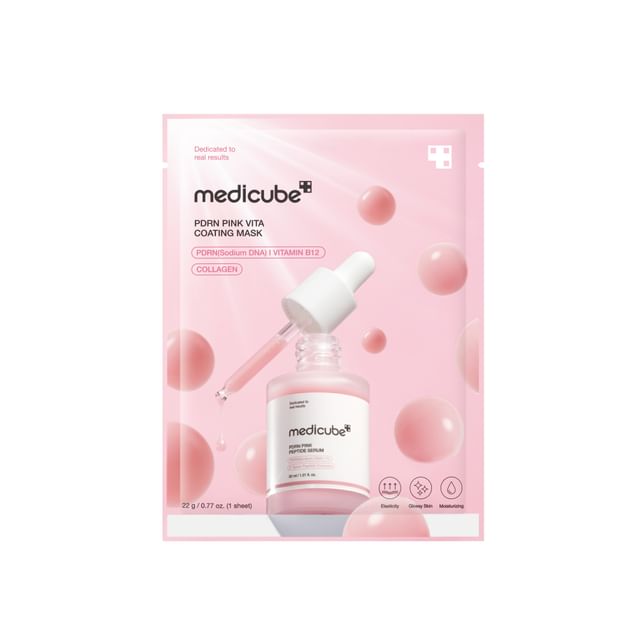 Medicube - PDRN Pink Vita Coating Mask (1EA)