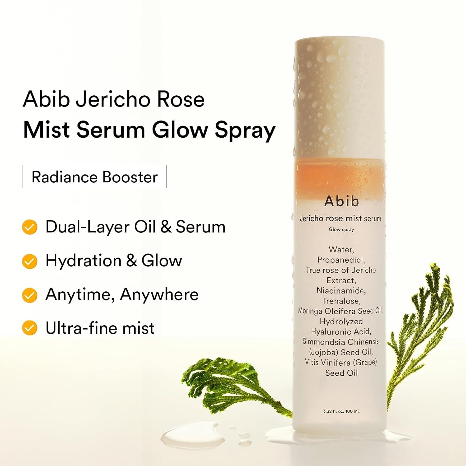 Abib - Jericho rose mist serum Glow spray [100ml]