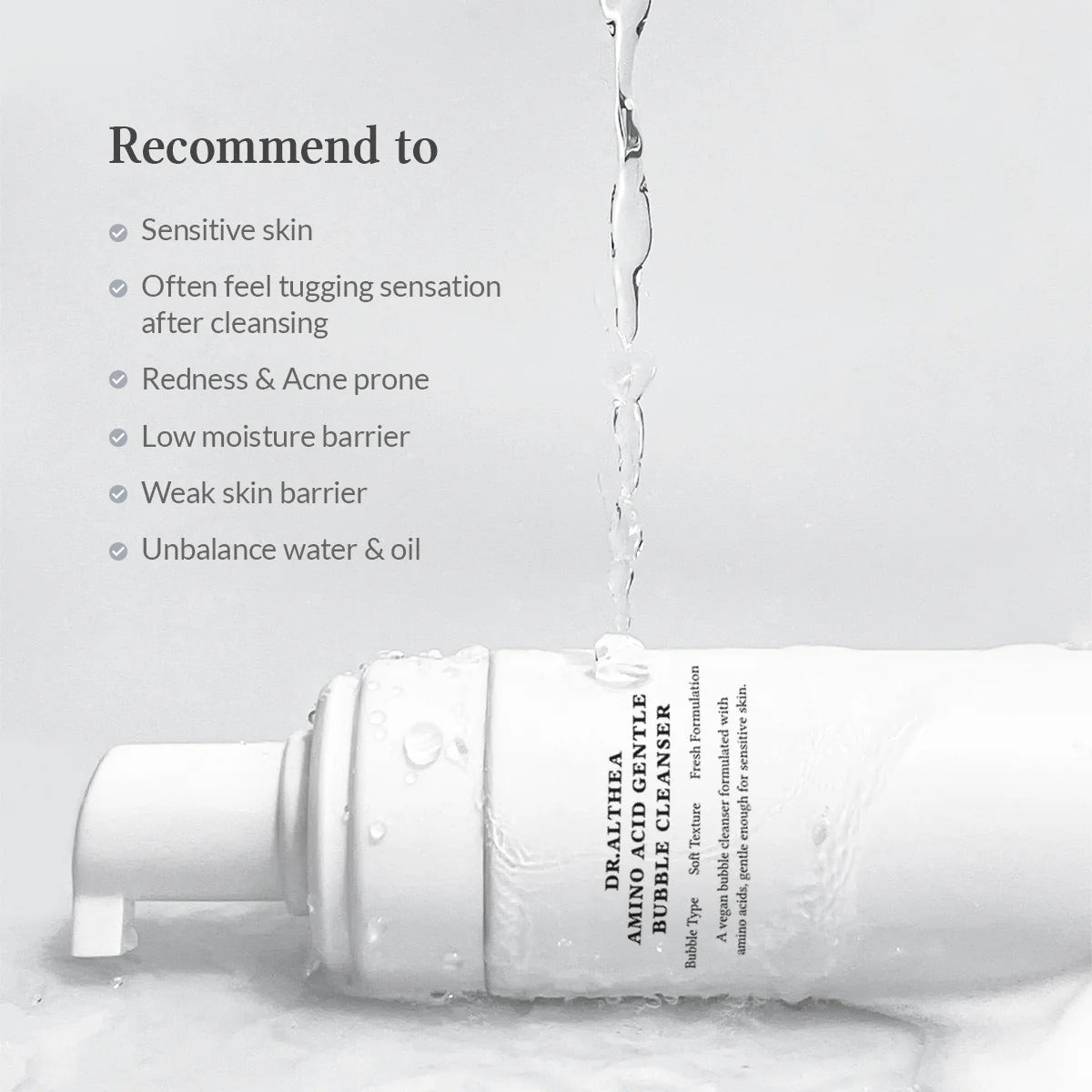 Dr.Althea - Amino Acid Gentle Bubble Cleanser [140ml]